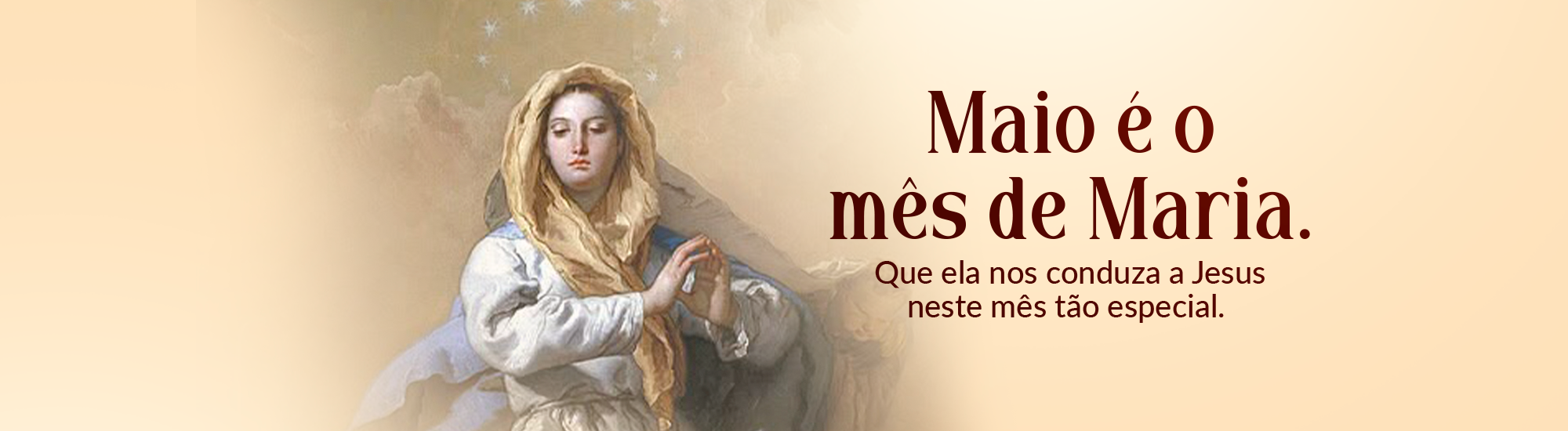 Maio 2026 - Mês Mariano